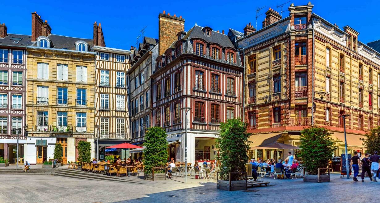 Seine vaarvakantie - FrankrijkRouen - Vernon