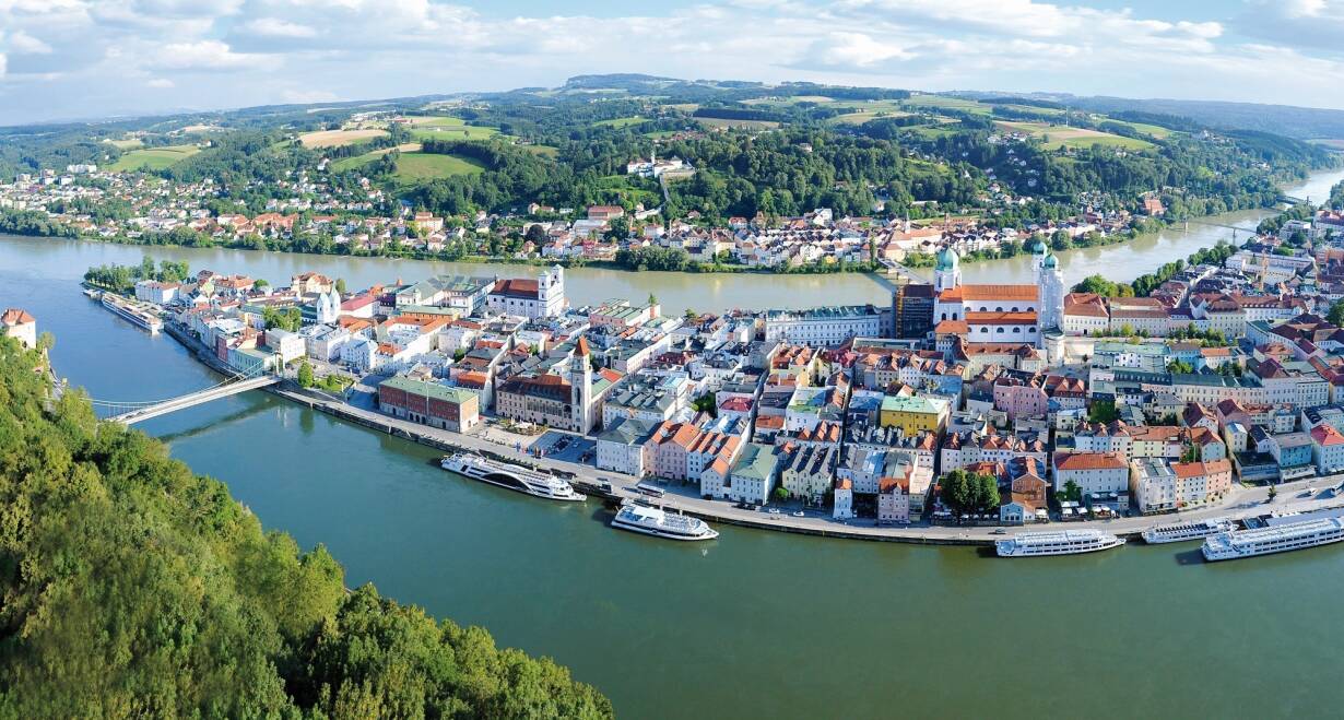 Donau, vierlandencruise door het hart van Europa - OostenrijkZuid-Duitsland - Passau