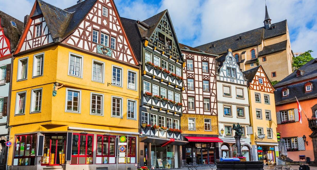7-daagse Rijn en Moezelcruise - DuitslandZondag in Cochem